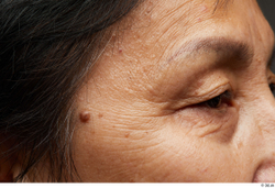 Eye Face Cheek Hair Skin Woman Asian Chubby Wrinkles Studio photo references